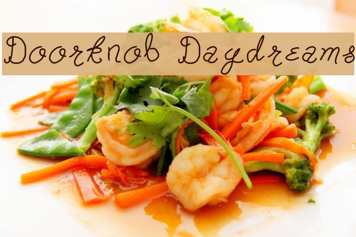 Doorknob Daydreams Example 1