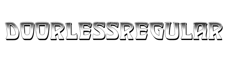 Doorless Regular  Frei Schriftart Herunterladen