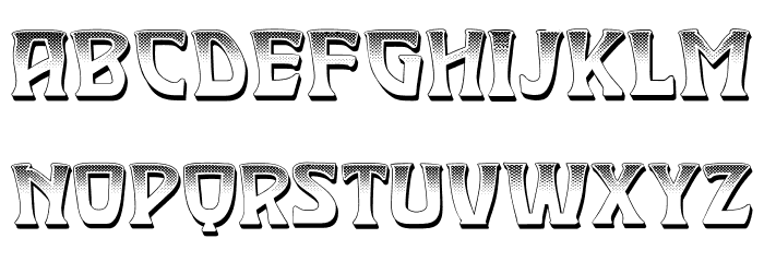 Doorless Regular Font LOWERCASE