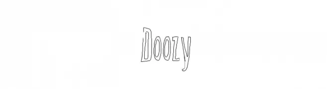 Doozy  font caratteri gratis