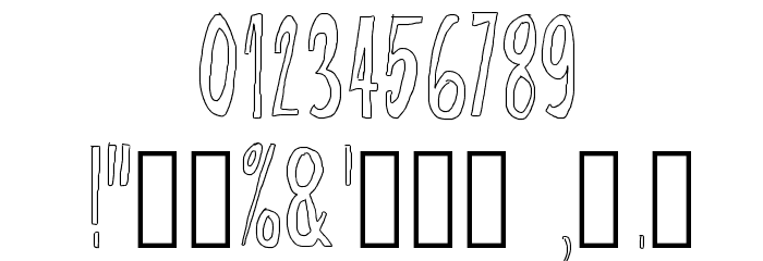 Doozy Font OTHER CHARS