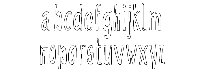 Doozy Font LOWERCASE