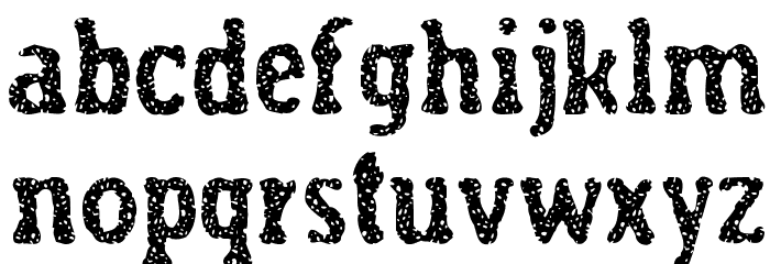 Dope Crisis Font LOWERCASE