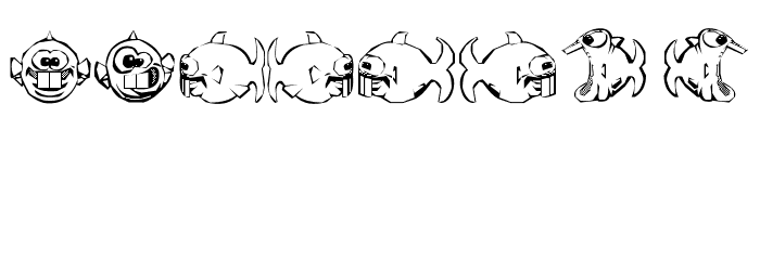 Dopefish Font OTHER CHARS