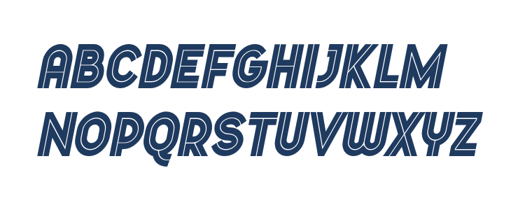 Dopest by MARSNEV italic Lowercase