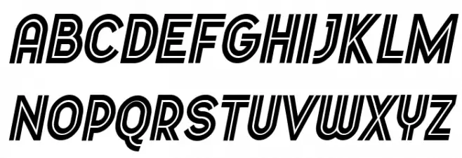 Dopest by MARSNEV light italic फ़ॉन्ट अपरकेस