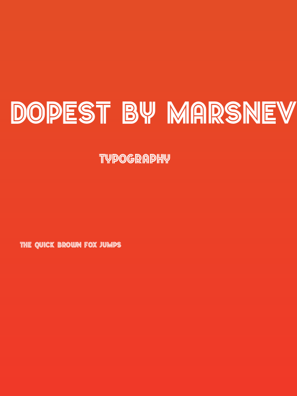 Dopest by MARSNEV light Poster