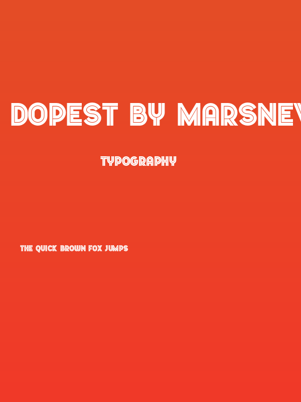 Dopest by MARSNEV Poster