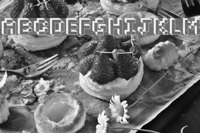 Dopil Schriftart examples