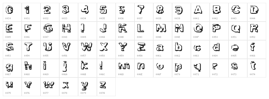 Doppelganger Rough Character Map