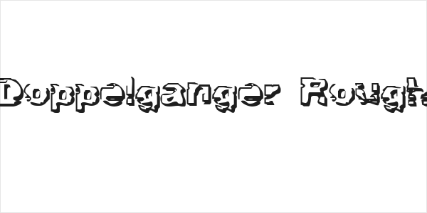 Doppelganger Rough Logo