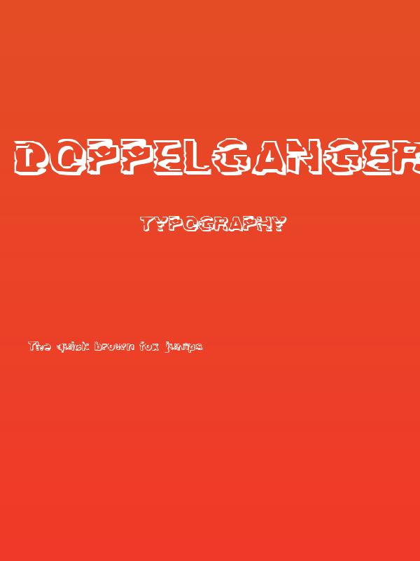 Doppelganger Rough Poster
