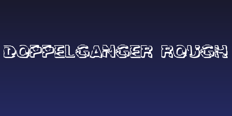 Doppelganger Rough Social Header