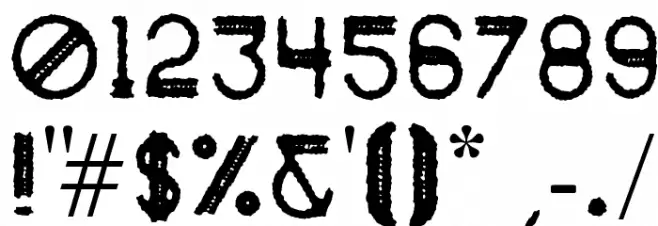 Doppelquer Font OTHER CHARS