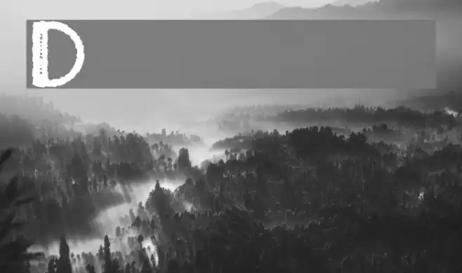 Doppelquer Font examples