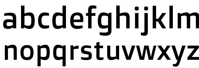 DoppioOne-Regular Font LOWERCASE