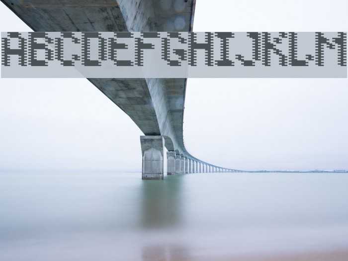 Doppler-A Font examples