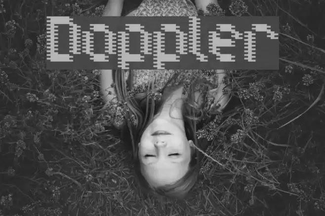 Doppler Font examples