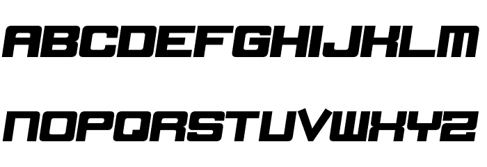 DorBlue Font LOWERCASE