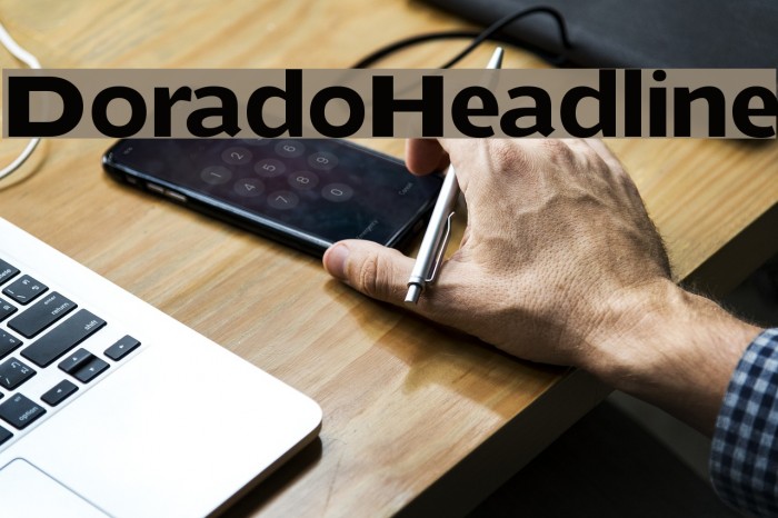 DoradoHeadline フォント examples