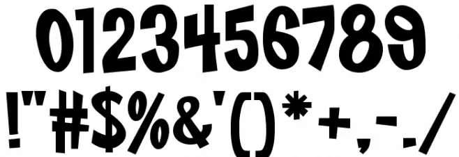 Doraefont Font OTHER CHARS