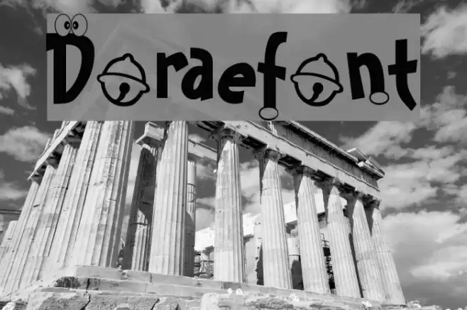 Doraefont Font examples