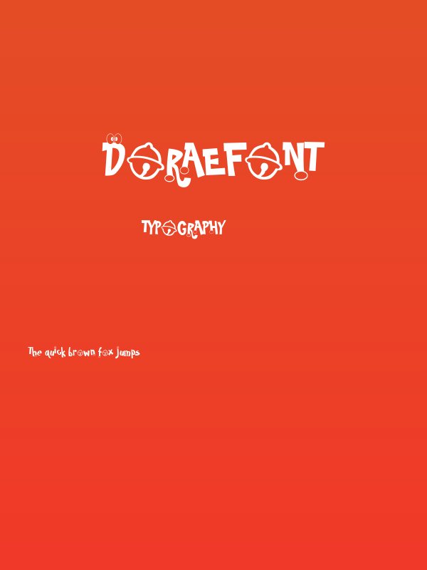 Doraefont Poster