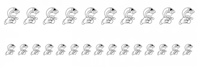 Doraemon-slalala Font OTHER CHARS