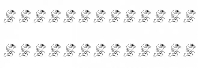 Doraemon-slalala Font LOWERCASE