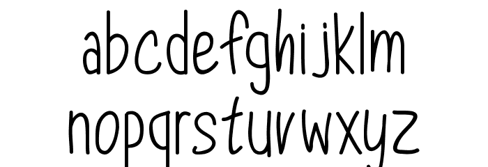 Dorathy - Personal Use Only Font LOWERCASE