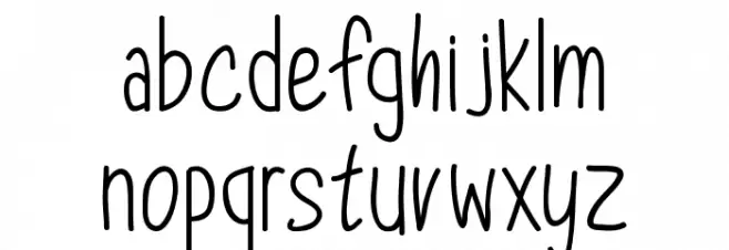 Dorathy  - Personal Use Only Schriftart Kleinbuchstaben