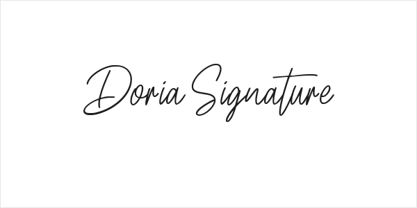 Doria Signature Logo