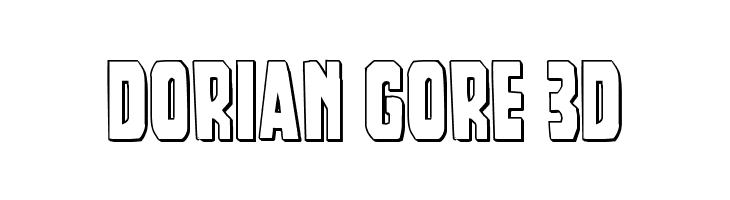 Dorian Gore 3D  لخطوط تنزيل