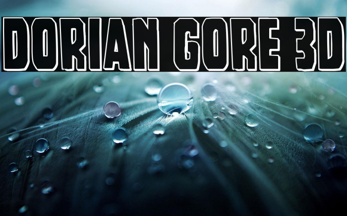 Dorian Gore 3D Example 3