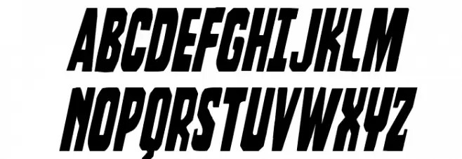 Dorian Gore Condensed Italic Fuentes MAYÚSCULAS