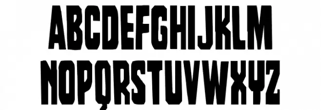Dorian Gore Condensed خط أحرف صغيرة