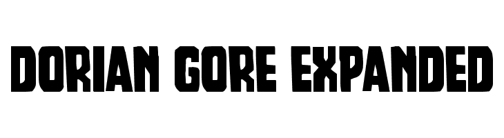 Dorian Gore Expanded  Fuentes Gratis Descargar
