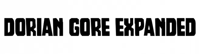 Dorian Gore Expanded  免费字体下载