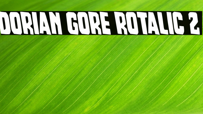 Dorian Gore Rotalic 2 Example 2