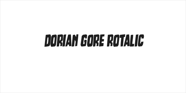 Dorian Gore Rotalic Logo