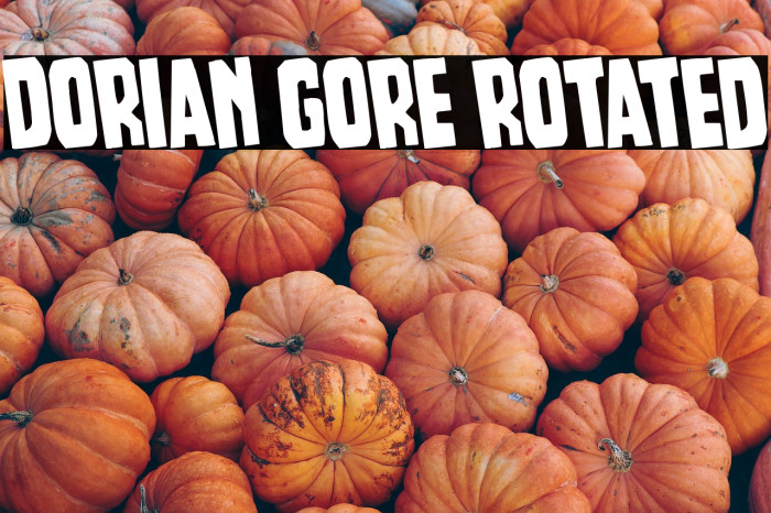 Dorian Gore Rotated Example 1