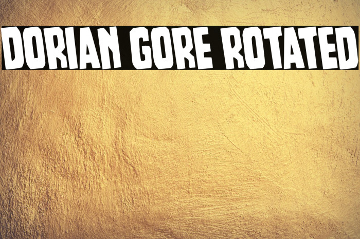 Dorian Gore Rotated Example 3