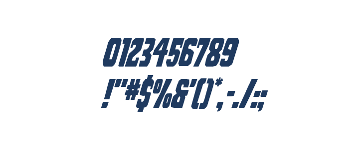 Dorian Gore Super-Italic Other Characters