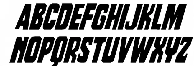 Dorian Gore Super-Italic Fuentes MINÚSCULAS