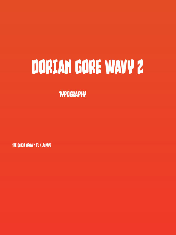 Dorian Gore Wavy 2 Poster