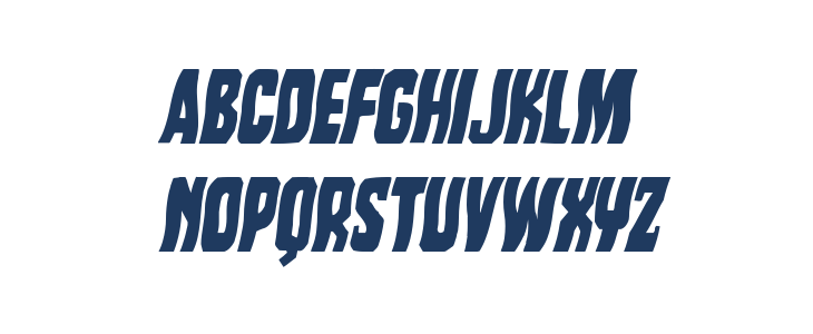 Dorian Gore Wavy Italic Lowercase