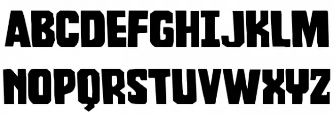 Dorian Gore Wide Schriftart Groß