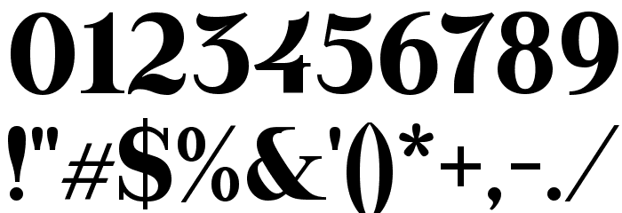 Doriel Font OTHER CHARS