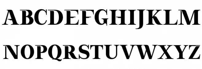 Doriel フォント 大文字