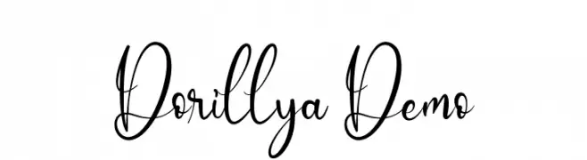 Dorillya Demo  Frei Schriftart Herunterladen